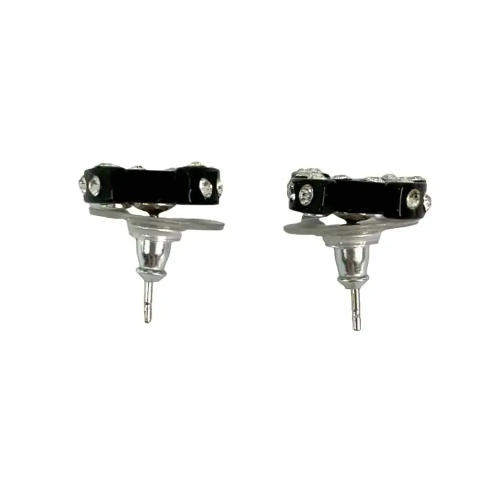 Chanel Cc Logo Earrings Metal #209672C93B - Picture 3 of 5